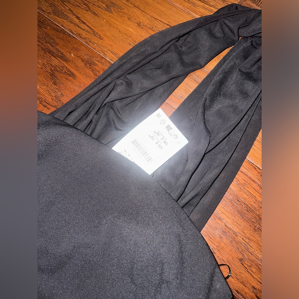 ZARA COMBINED DRESS WITH TRANSPARENCIES - Picture 5 of 5
